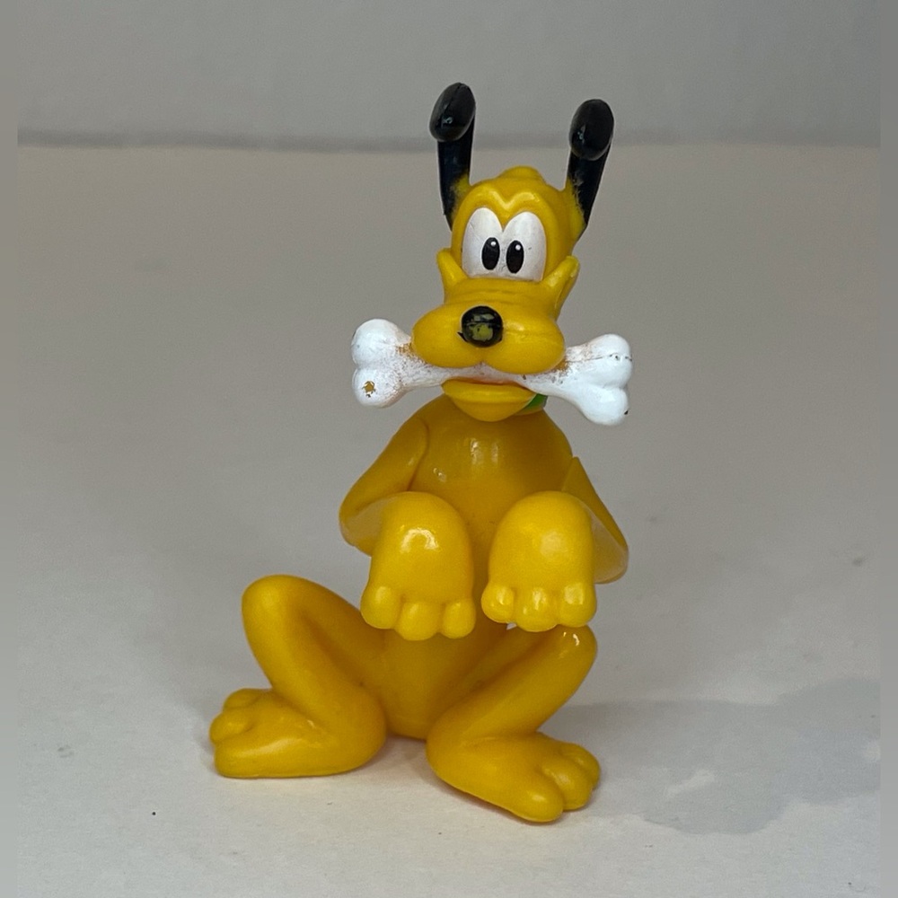 Disney Pluto Mickey Mouse Clubhouse Mini Figurine 2.5”